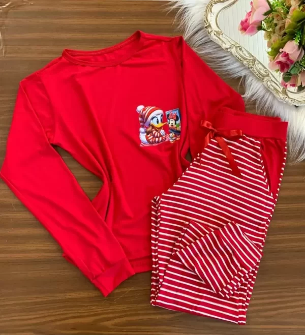 Pijama Inverno Visco Lycra