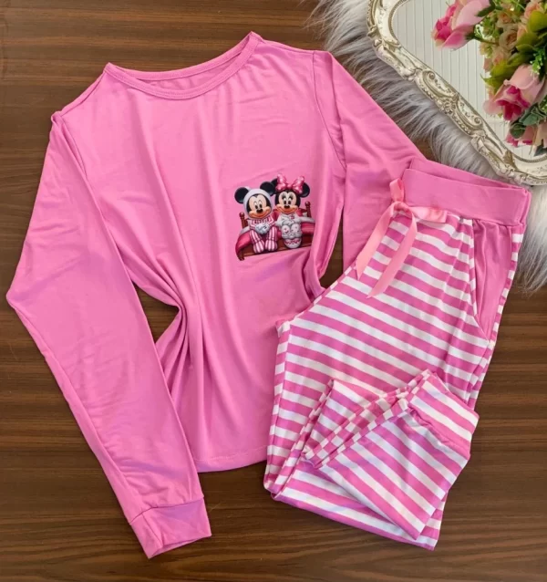 Pijama Inverno Visco Lycra - Image 9