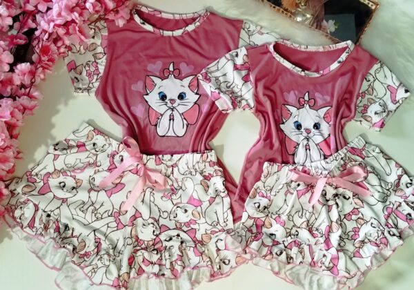 Kit Pijama Mãe e Filha Babadinho - Image 10