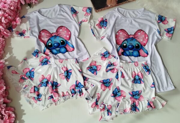 Kit Pijama Mãe e Filha Babadinho - Image 7